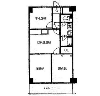 東京都台東区根岸５丁目 賃貸マンション 3DK