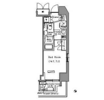 東京都台東区根岸５丁目 賃貸マンション 1K