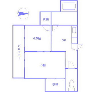 東京都荒川区東日暮里２丁目 賃貸マンション 2DK