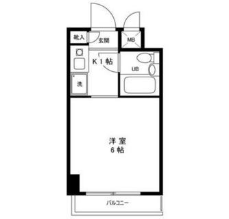 東京都台東区千束４丁目 賃貸マンション 1K