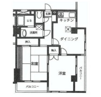 東京都荒川区荒川１丁目 賃貸マンション 2DK