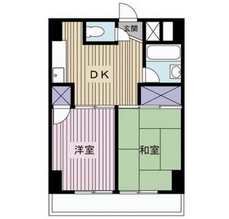 東京都荒川区南千住１丁目 賃貸マンション 2DK