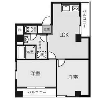 東京都荒川区東日暮里１丁目 賃貸マンション 2LDK