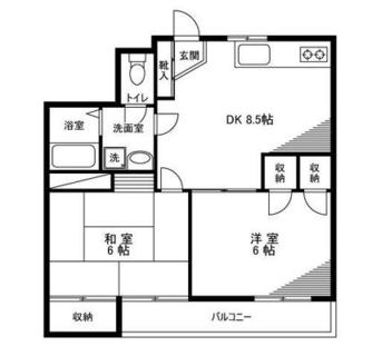 東京都台東区千束４丁目 賃貸マンション 2DK