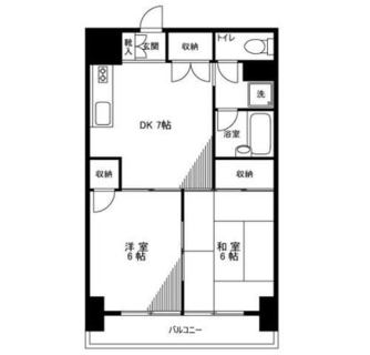 東京都荒川区東日暮里２丁目 賃貸マンション 2DK