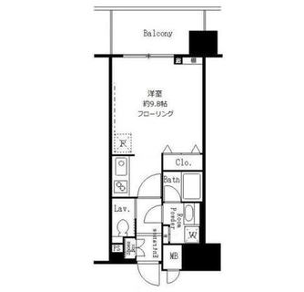 東京都荒川区荒川１丁目 賃貸マンション 1R