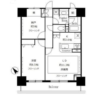 東京都荒川区荒川１丁目 賃貸マンション 1SLDK