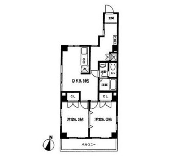 東京都荒川区南千住５丁目 賃貸マンション 2DK